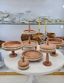 سرویس پذیرایی چوبی مهره دار